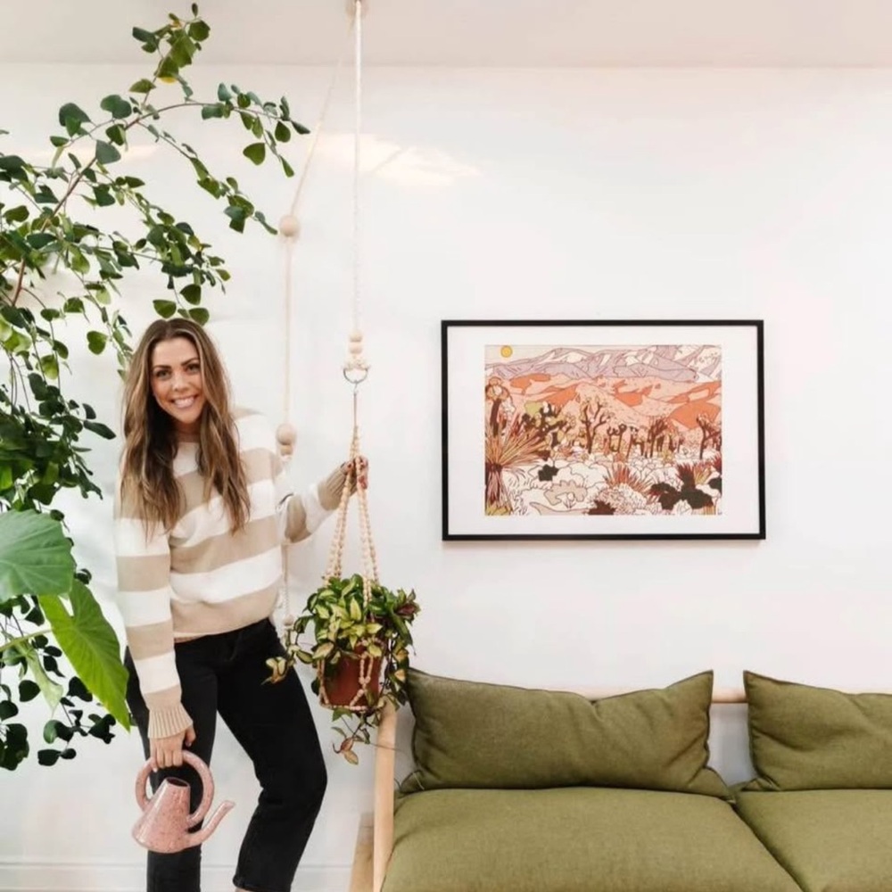 Happy House Plant Pulley System